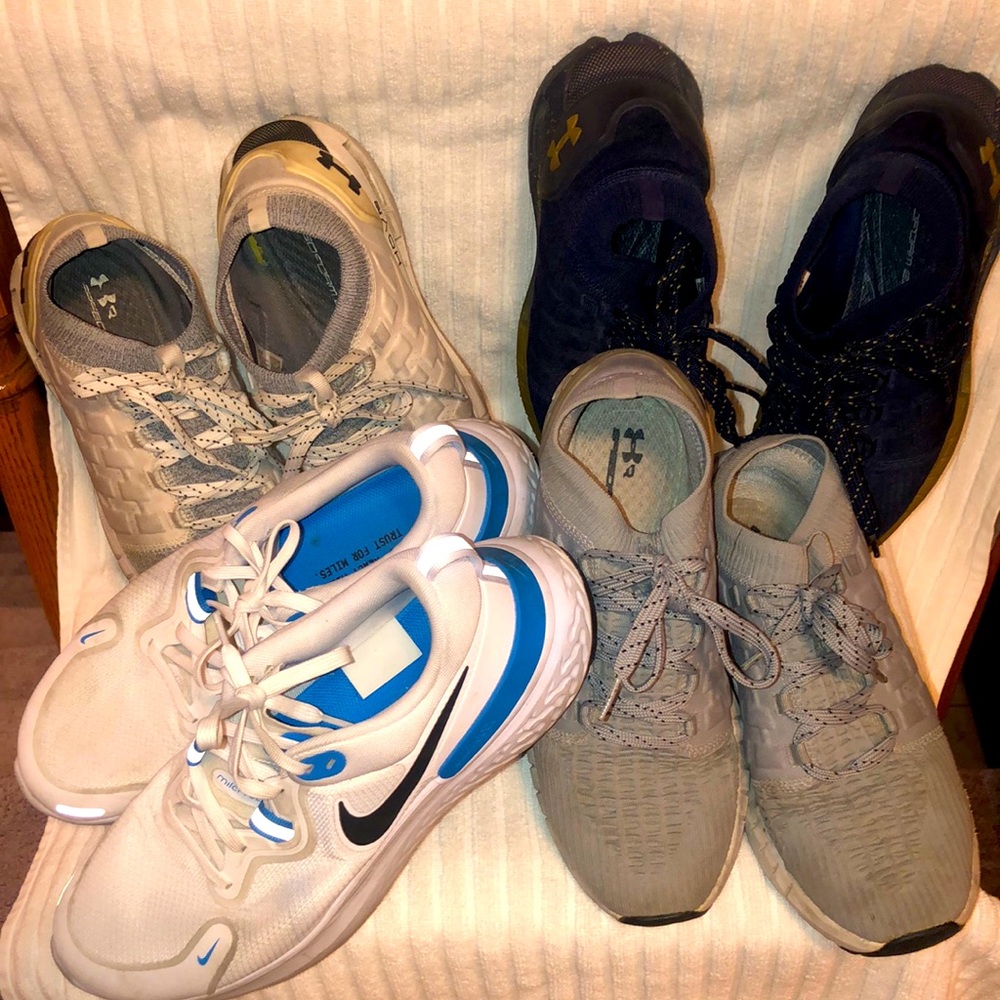 Men’s athletic shoes size 10 1/2